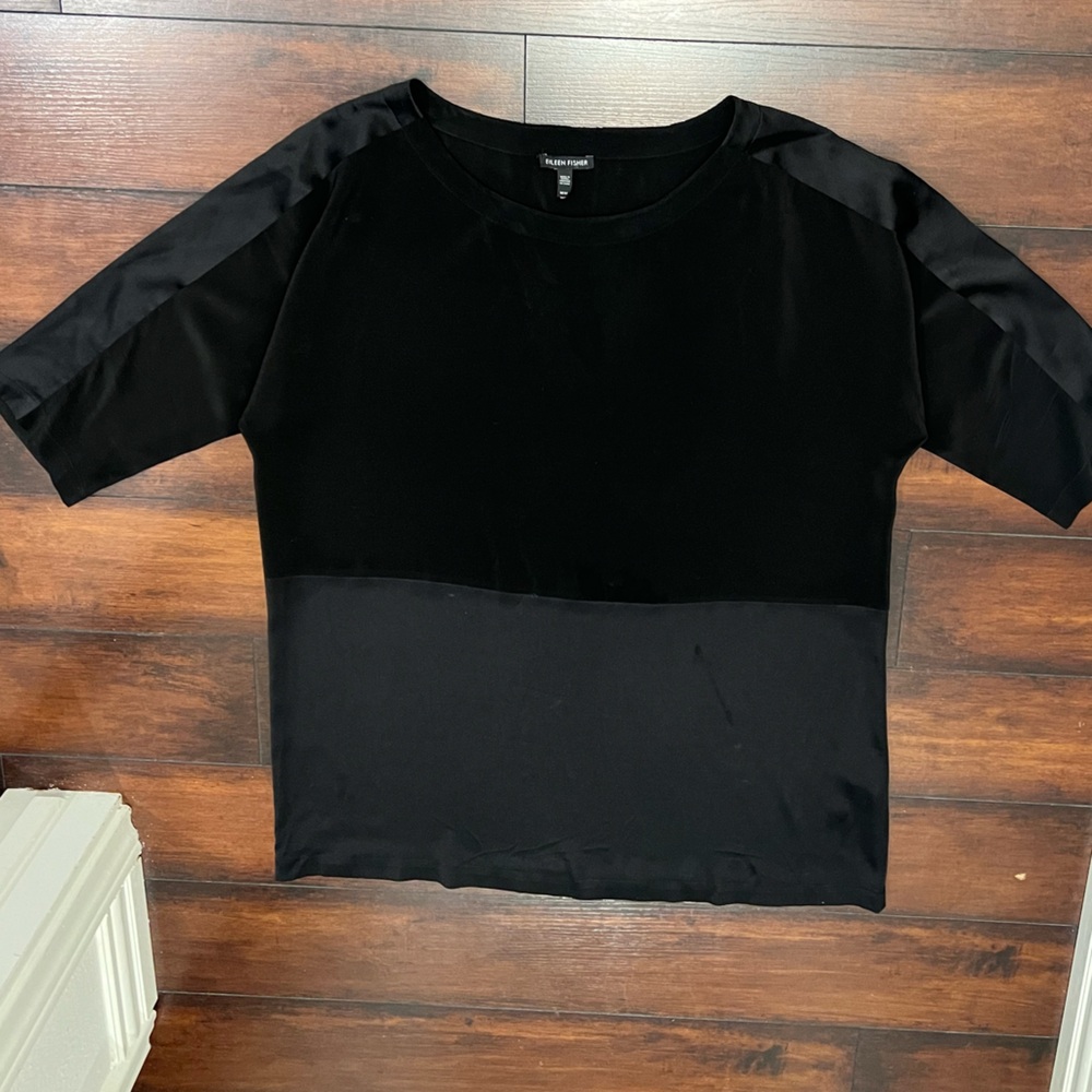 100% Silk Blouse by Eileen Fisher